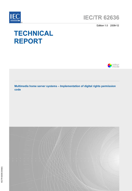 Cover IEC TR 62636:2009